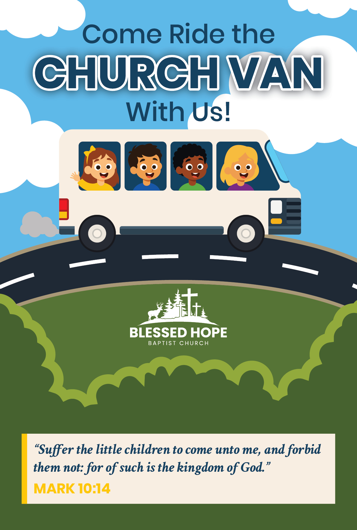 Come Ride the Church Van With Us